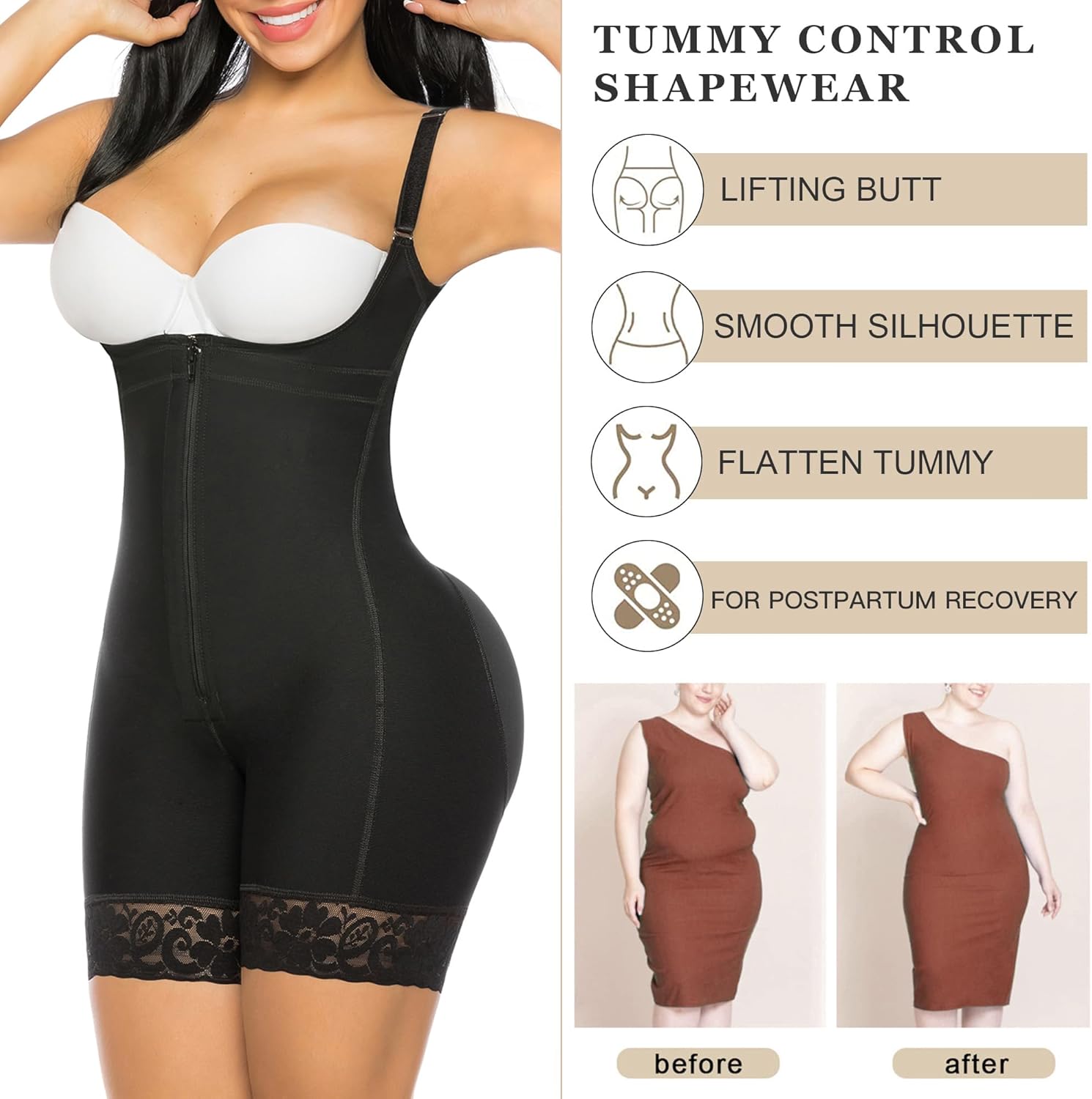 Curveé body shaper butt lifter bodysuit™
