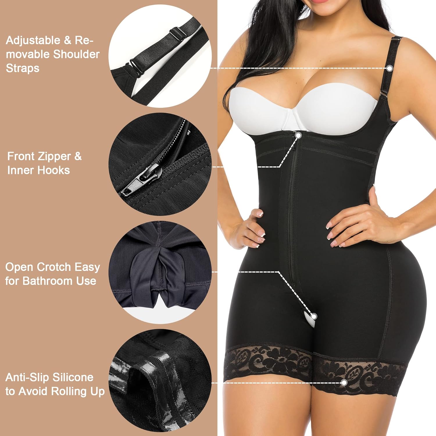 Curveé body shaper butt lifter bodysuit™